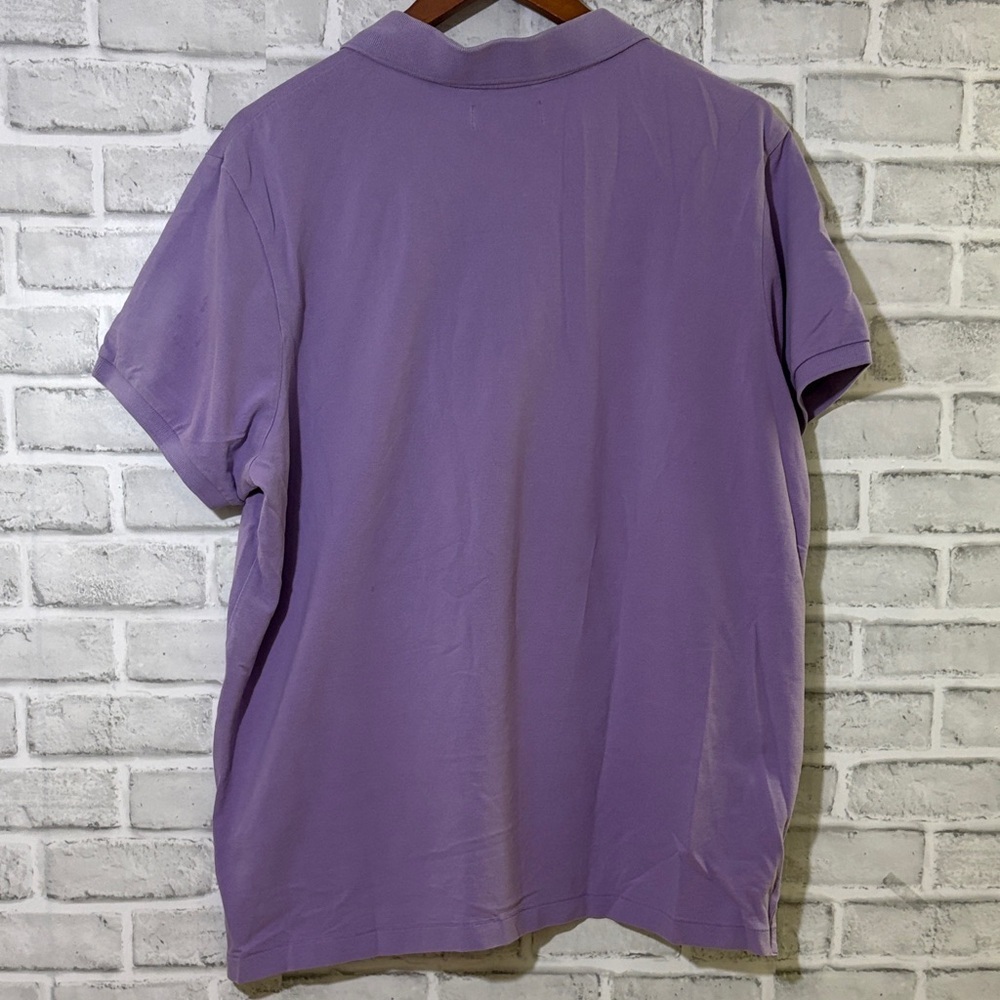 Adidas Men's short sleeve Polo in Lavender, size XL - Picture 7 of 8